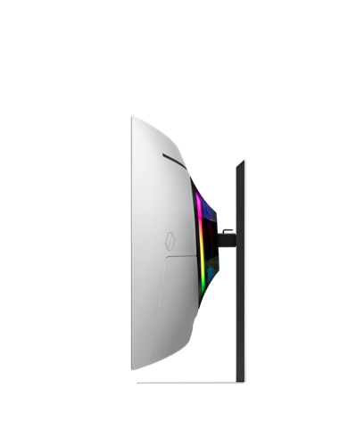 34" Игровой монитор Samsung S34DG852, OLED 3440x1440 WQHD, Серебристый