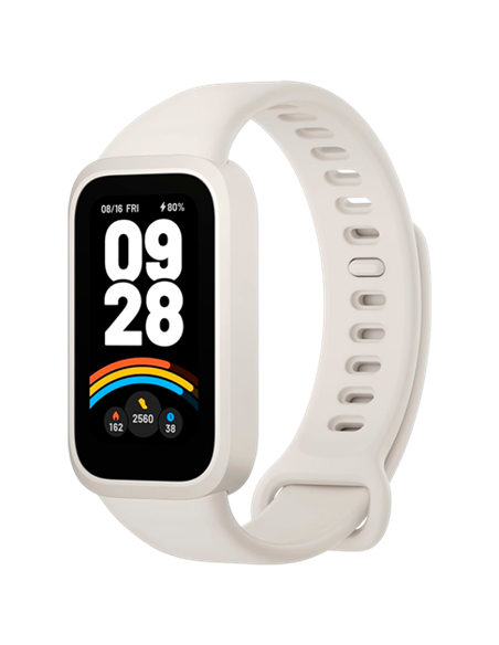 Ceas Sport/Antrenament Xiaomi Smart Band 9 Active, Bej | Alb
