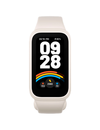 Спортивные/Тренировочные часы Xiaomi Smart Band 9 Active, Бежевый | Белый