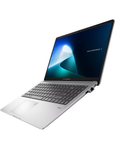 Laptop Business 15,6" ASUS ExpertBook P1 P1503CVA, Misty Grey, Intel Core 5 210H, 16GB/512GB, Fără SO