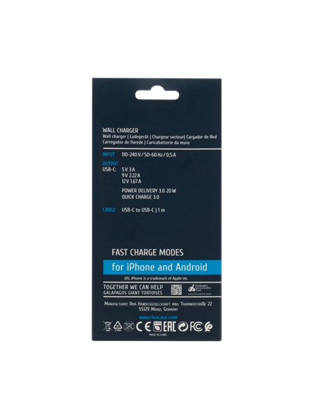 Încărcător Rivacase PS4101 WD4, 20W, Alb