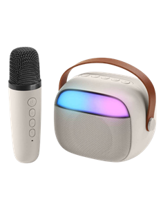 Difuzor Bluetooth Cellularline Karaoke Mini, Alb