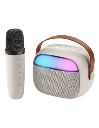 Bluetooth-динамик Cellularline Karaoke Mini, Белый