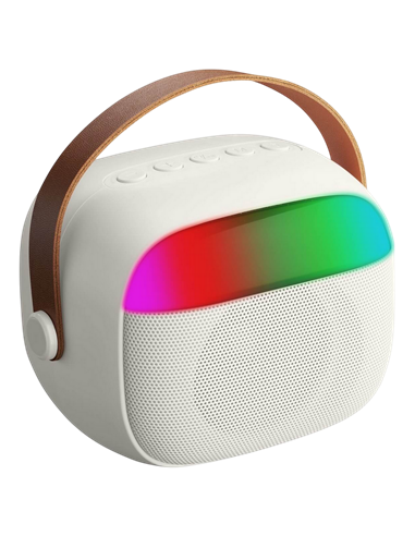 Difuzor Bluetooth Cellularline Karaoke Mini, Alb