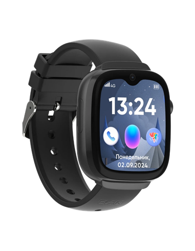 Детские часы Elari KidGram Watch, 48мм, Чёрный