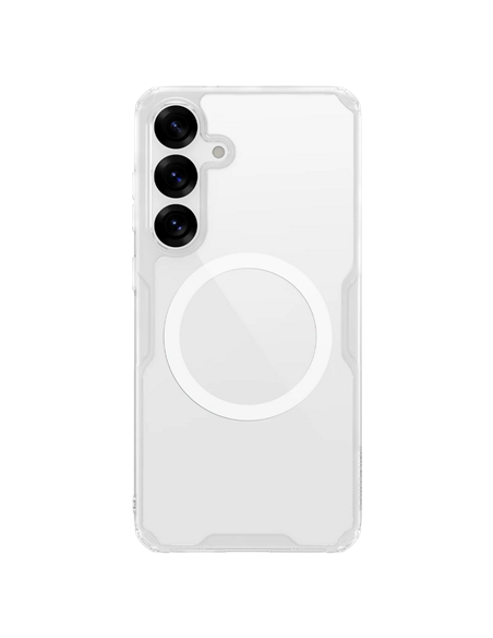 Чехол Nillkin Nature Pro Magnetic для Samsung Galaxy S25, Прозрачный