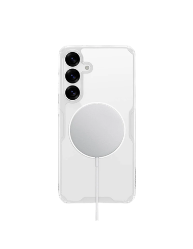 Чехол Nillkin Nature Pro Magnetic для Samsung Galaxy S25, Прозрачный