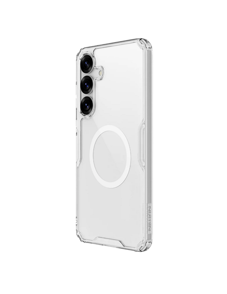 Чехол Nillkin Nature Pro Magnetic для Samsung Galaxy S25, Прозрачный