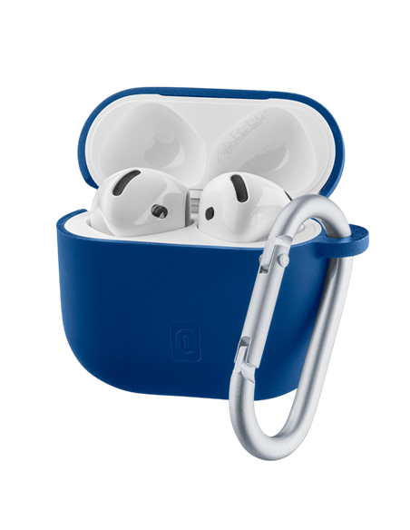 Husă pentru Airpods Cellularline Bounce - Apple AirPods 4, Albastru