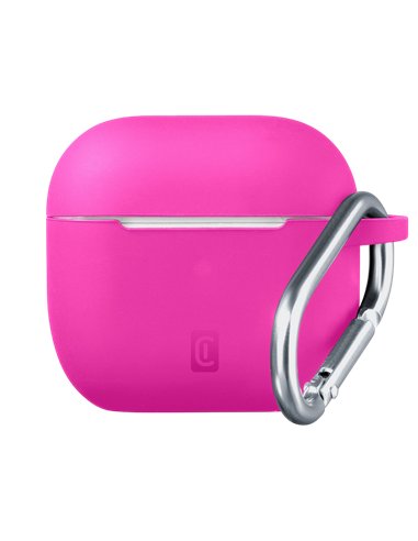 Чехол для Airpods Cellularline Bounce - Apple AirPods 4, Розовый