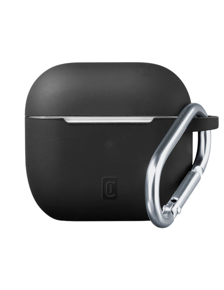 Чехол для Airpods Cellularline Bounce - Apple AirPods 4, Чёрный