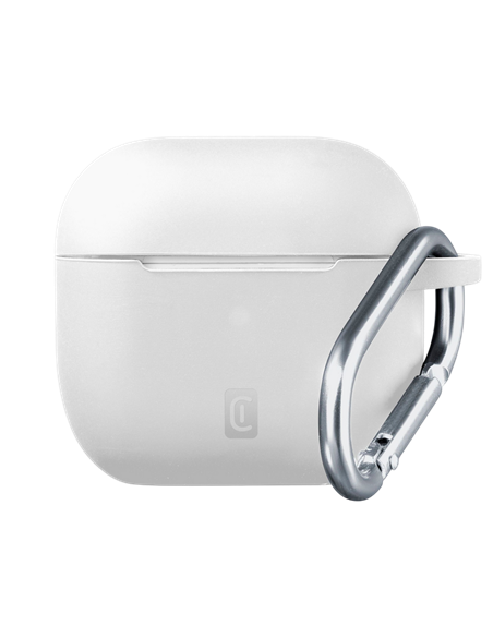 Husă pentru Airpods Cellularline Bounce - Apple AirPods 4, Alb