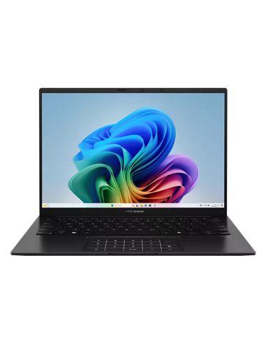 Ноутбук 14" ASUS Zenbook 14 OLED UM3406KA, Jade Black, AMD Ryzen AI 5 340, 16Гб/512Гб, Без ОС