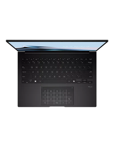 Laptop 14" ASUS Zenbook 14 OLED UM3406KA, Jade Black, AMD Ryzen AI 5 340, 16GB/512GB, Fără SO
