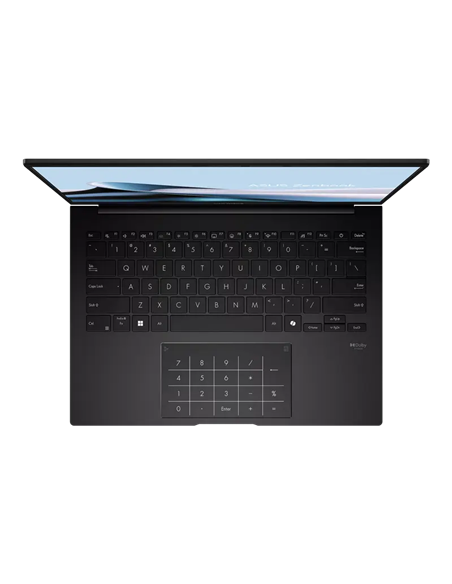 Ноутбук 14" ASUS Zenbook 14 OLED UM3406KA, Jade Black, AMD Ryzen AI 5 340, 16Гб/512Гб, Без ОС