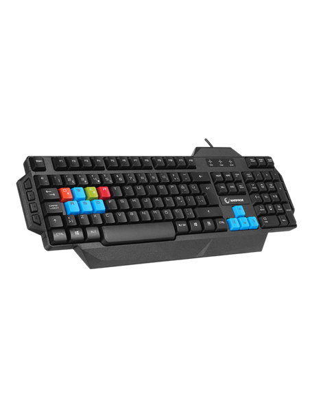 Клавиатура и мышь Gembird KBS-UMG-01-DE, Проводное, Чёрный