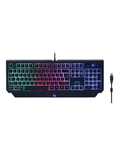 Set Tastatură + Mouse + Mouse Pad + Căști Gembird GGS-UMGL4-01, Cu fir, Negru