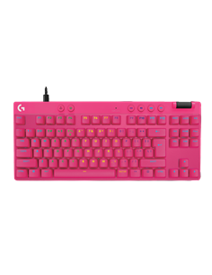 Клавиатура Logitech G Pro X TKL Rapid, Проводное, Пурпурный
