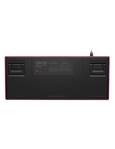 Tastatură Logitech G Pro X TKL Rapid, Cu fir, Magenta