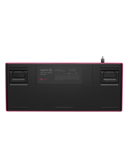 Tastatură Logitech G Pro X TKL Rapid, Cu fir, Magenta