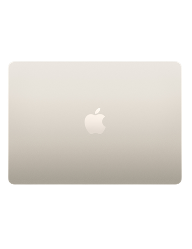 Laptop 13,6" Apple MacBook Air A3240, Starlight, M4 with 10-core CPU and 10-core GPU, 24GB/512GB, macOS Sequoia