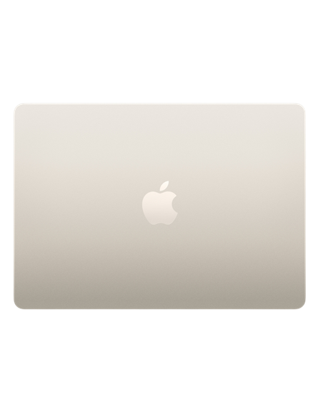 Laptop 13,6" Apple MacBook Air A3240, Starlight, M4 with 10-core CPU and 10-core GPU, 24GB/512GB, macOS Sequoia