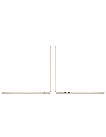 Laptop 13,6" Apple MacBook Air A3240, Starlight, M4 with 10-core CPU and 10-core GPU, 24GB/512GB, macOS Sequoia