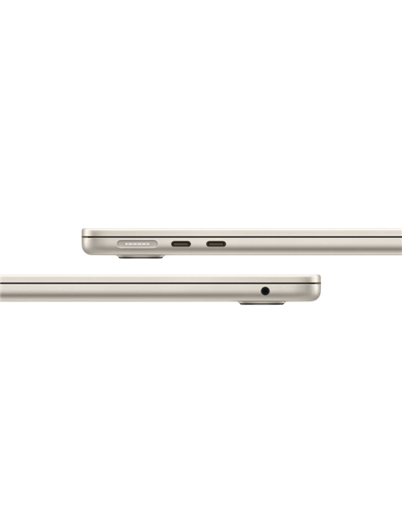 Laptop 13,6" Apple MacBook Air A3240, Starlight, M4 with 10-core CPU and 10-core GPU, 24GB/512GB, macOS Sequoia