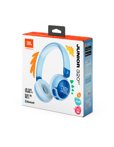 Наушники JBL JR320BT, Синий