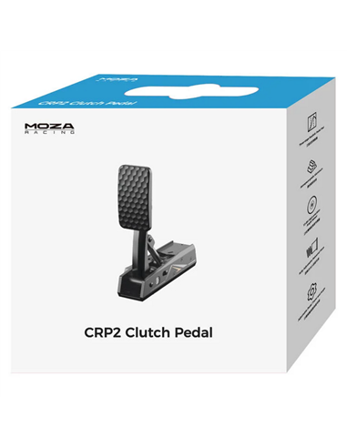 Pedale MOZA CRP2 Clutch Pedal, Negru