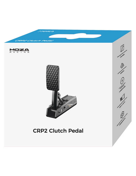 Pedale MOZA CRP2 Clutch Pedal, Negru