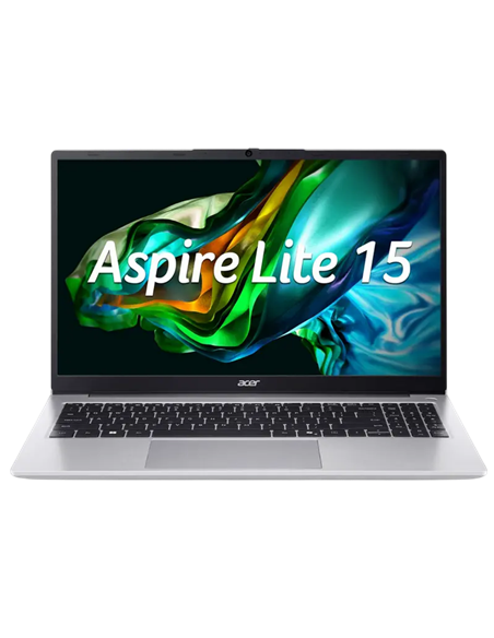 Laptop 15,6" Acer Aspire Lite 15 AL15-41P, Light Silver, AMD Ryzen 3 5300U, 16GB/512GB, Linux eShell