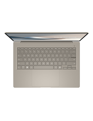 Ноутбук 14" ASUS Zenbook A14 OLED UX3407QA, Zabriskie Beige, Qualcomm Snapdragon X X1-26-100, 16Гб/512Гб, Windows 11 Home