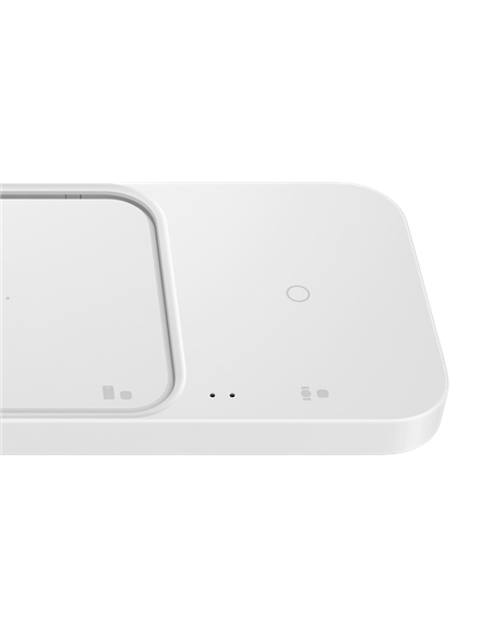 Încărcător wireless Samsung Wireless Charger Duo, 15W, Alb