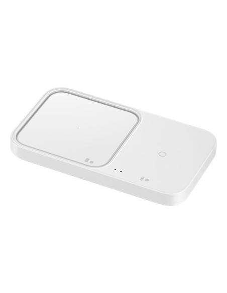 Încărcător wireless Samsung Wireless Charger Duo, 15W, Alb
