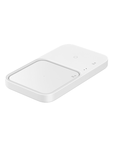 Încărcător wireless Samsung Wireless Charger Duo, 15W, Alb