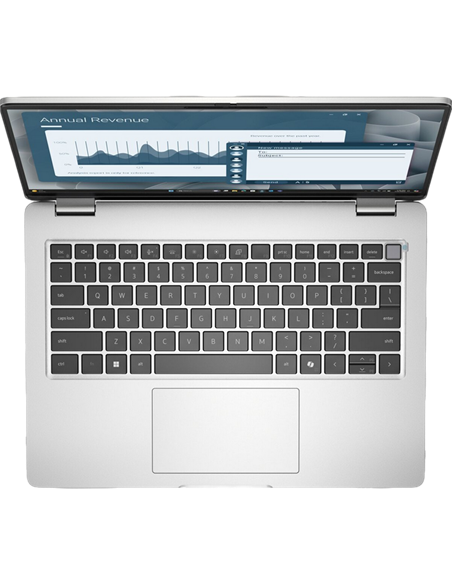 Laptop Business 14" DELL Pro 14 PC14255, Platinum Silver, AMD Ryzen AI 7 350, 16GB/512GB, Windows 11 Pro