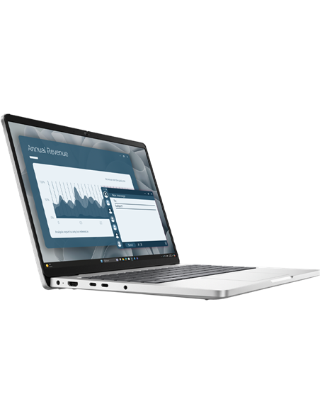 Laptop Business 14" DELL Pro 14 PC14255, Platinum Silver, AMD Ryzen AI 7 350, 16GB/512GB, Windows 11 Pro