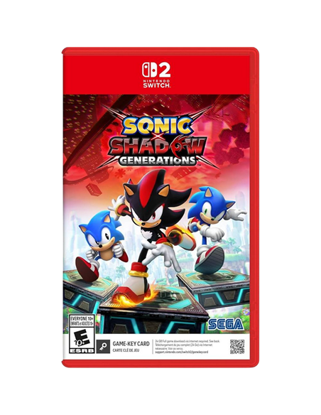 SEGA Sonic X Shadow Generations, Гонки и полеты, Nintendo Switch 2, Картридж