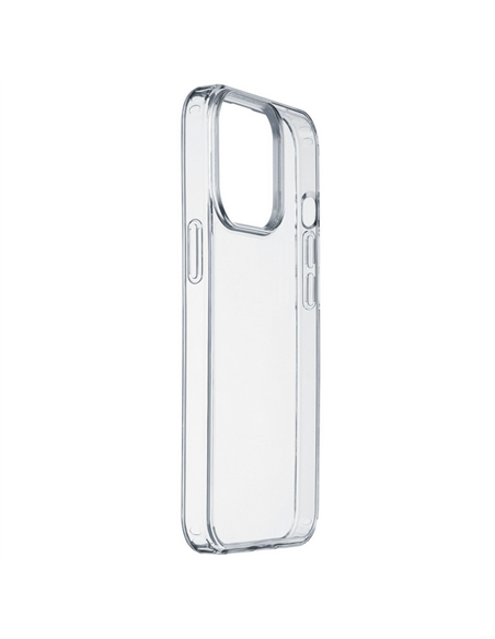 Husă Cellularline Clear Duo pentru Apple iPhone 15, Transparent