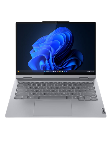Laptop Business 14" Lenovo ThinkBook 14 2-in-1 G5 IAU, Luna Grey, Intel Core Ultra 7 255U, 16GB/1024GB, Fără SO