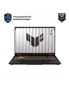 Laptop Gaming 16" ASUS TUF Gaming F16 FX608JPR, Jaeger Gray, Intel Core i7-14650HX, 16GB/1024GB, Fără SO