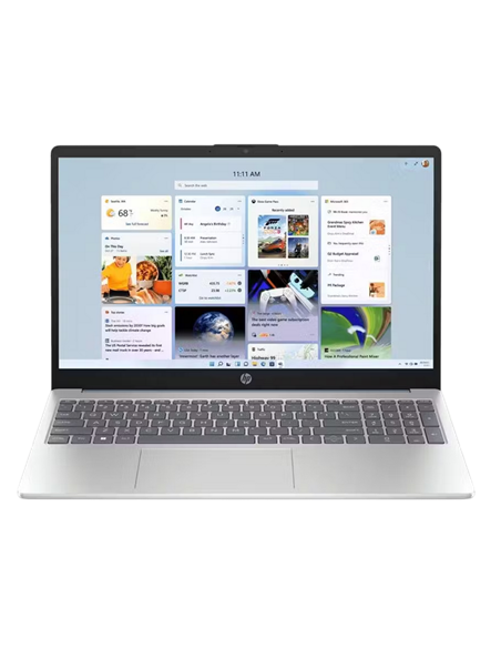 Ноутбук 15,6" HP Laptop AI 15, Moonlight Blue, Intel Core Ultra 5 225U, 16Гб/1024Гб, FreeDOS
