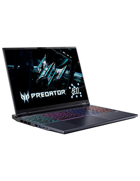 Laptop Gaming 16" Acer Predator Helios 16 AI PH16-73, Abyssal Black, Intel Core Ultra 9 275HX, 32GB/1024GB, Linux eShell