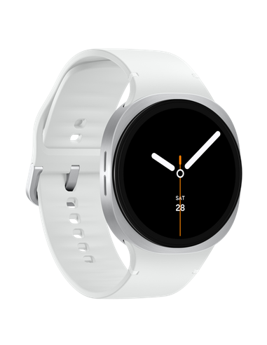 Ceas inteligent Samsung Galaxy Watch 8, 44mm, Argintiu