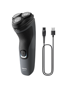 Электробритва мужская Philips S1142/00, Чёрный | Серый 2