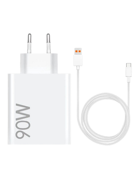 Зарядное устройство Xiaomi HyperCharge Combo + Type-A, 90Вт, Белый