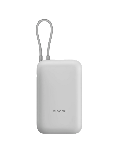 Acumulator extern Xiaomi BHR9738GL, 20000mAh, Gri deschis