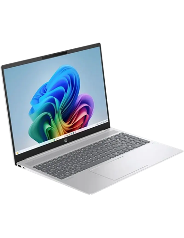 Laptop 16" HP OmniBook 5 AI 16, Glacier Silver, Intel Core Ultra 5 225U, 16GB/512GB, FreeDOS