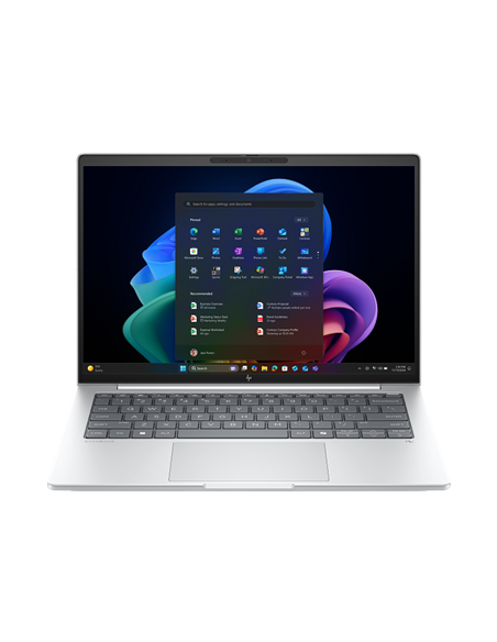Ноутбук для бизнеса 14" HP EliteBook 8 G1i 14, Glacier Silver, Intel Core Ultra 5 228V, 32Гб/512Гб, FreeDOS